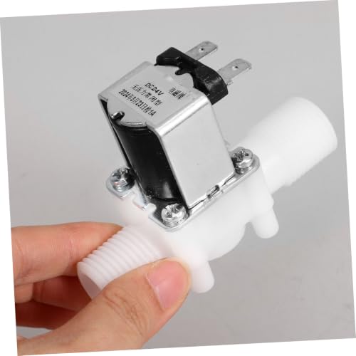 Electroválvula de agua 24V normalmente cerrada con rosca externa para sistemas hidráulicos 5