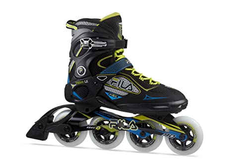 Fila Skates 010621240 Primo Lx 90 Inline Skate Unisex Blk Bl Ylw Mw Tamaño 45.5 Fila Skates 010621240 Primo Lx 90 Inline Skate Unisex Blk Bl Ylw Mw Tamaño 45.5