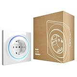 Muy conveniente FIBARO FGWOF-011 Walli Outlet, Tipo F, Caja de Tomacorriente