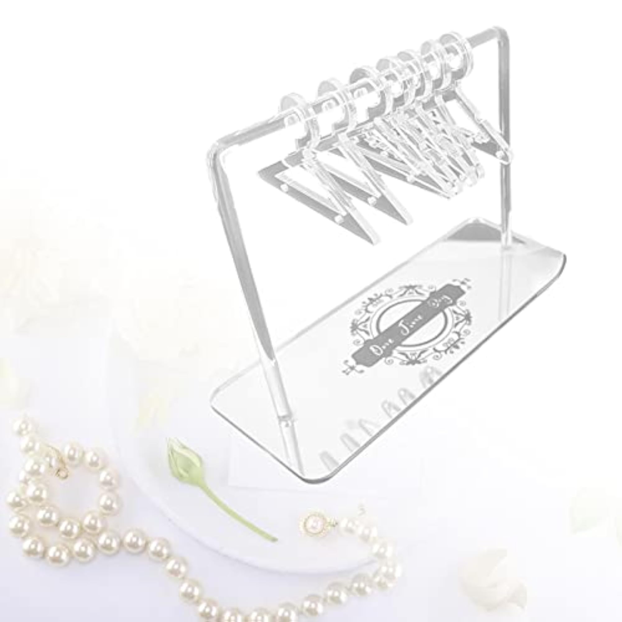 Detachable Acrylic Earring Hanger Rack Storage Display Stand