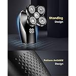 Head Shaver, Electric Razor for Men, Bald Head Razor Grooming Kit with LED Display, Wet/Dry USB Rechargeable Rotary…