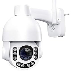 Camara Netvue Exterior NETVUE Cámara Vigilancia WiFi Exterior 2K 3MP & Vista de 360° Cámara IP Exterior Detección de Movimiento & Visión Nocturna,Camara Vigilancia Exterior Zoom 8X & Audio Bidireccional,Camara IP66