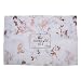Alfombrilla de mesa para decoración de uñas, alfombrilla de cojín de mano para decoración de uñas portátil, alfombrilla (Grano de oro rosa)