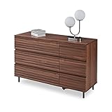 LOWYA ロウヤ チェスト タンス 洋服 収納 3段 クローゼット 幅120cm ハイタイプ ウォルナット/ブラック