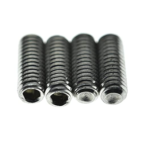 KAISH 50x Metric M3x8 Stainless Steel Guitar Bridge Saddle Height Adjustment Screws for Stratocaster/Telecaster - Image 2