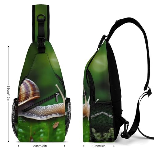 Mochila tipo bandolera para hiking y uso casual miniatura 2