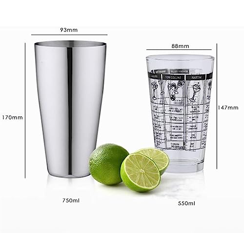 Set de coctelera RUVOO kit bartender 10 piezas miniatura 2