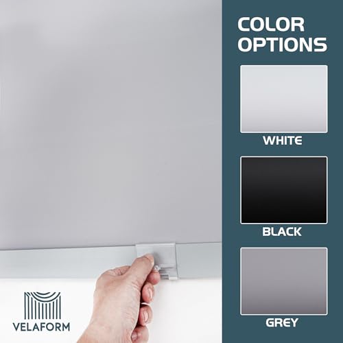 Cordless Roller Shades VELAFORM (49" W x72 H, Grey), Free-Stop, by VELAFORM - Used condition - Image 9