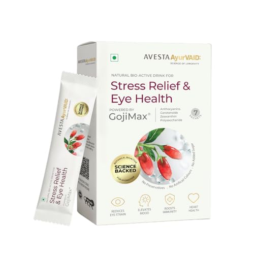 AvestaAyurVAID Stress Relief & Eye Health | Powered by GojiMax® |...