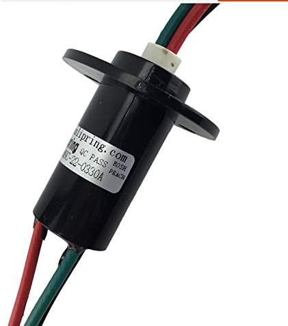 30A Wind Power Slip Ring Diameter 22mm 3 Wires High Current Conductive Slip Ring Gimbal PTZ Spare Parts