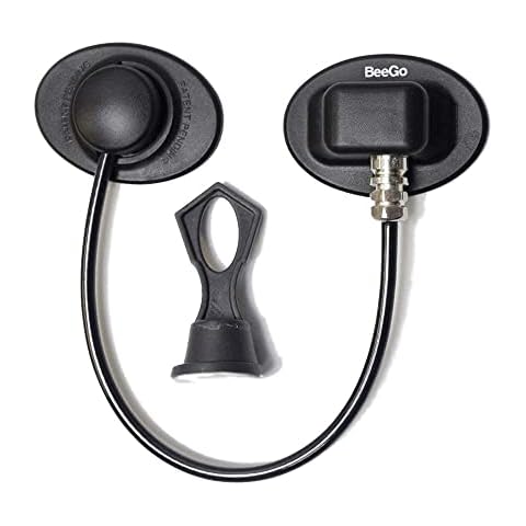 BeeGo® Fridge Freezer Lock for Kids, Magnetic, Self Adhesive Locks (Black) Cover