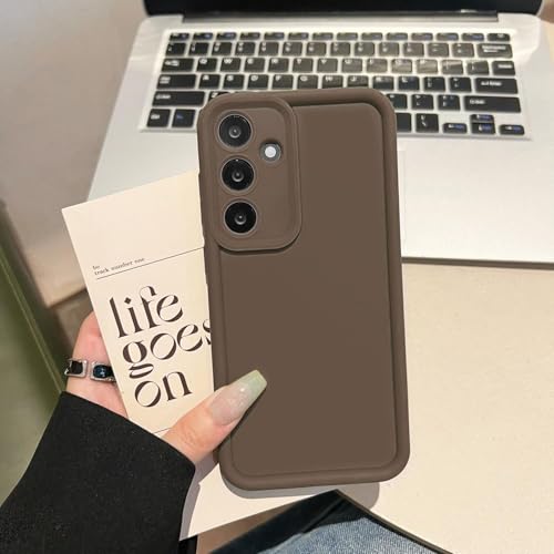 Image of Scalebee Back Cover Case for Samsung Galaxy S24 5G, Brown