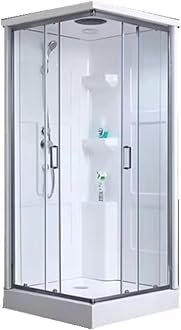 Prefab Luxury Integrated Bathroom Pod All in One Modular Shower Room & WC Unit for Hotels,Residences, & Commercial Spaces (Size, Small 43X55X85 INCH 2, All-in-One Bathroom Module)