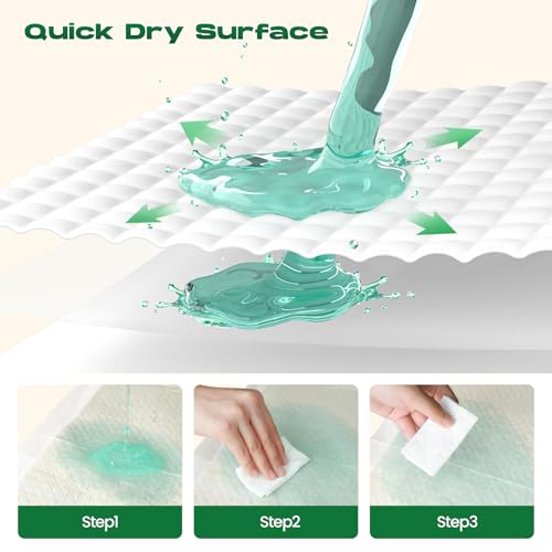 Image of Bamboo Small Puppy Pads Pee Pads for Dogs 22 inchx22 inch 100 Count | Bamboo Training Pads Deodorizing Leakproof Quick Drying Dog Pee Pads Super Absorbent Disposable Pee Pads for Dogs Puppies