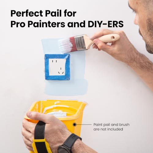 Image of VOOMEY 15PCS Paint Pail Liners, Plastic Disposable Bucket Liner Set for Paint Cups,Holds Up to A Quart of Paint or Stain(Only Applicable to VOOMEY 4 inch Handheld Paint Cup)