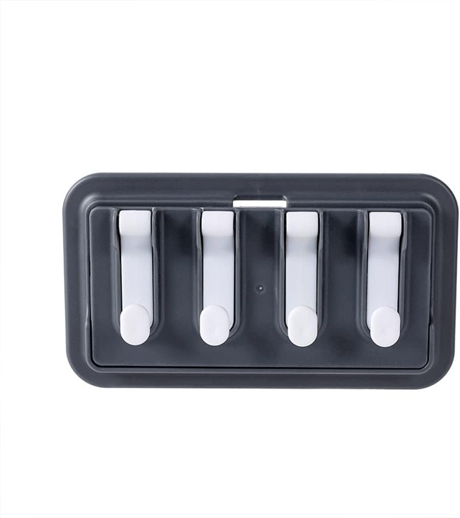 Bathroom Wall Hanging Rack Free Punching Household Multi-Function With Hook Kitchen Storage Board