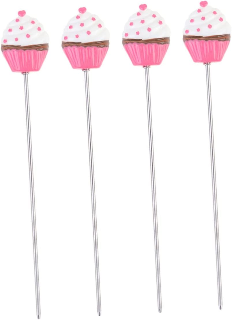 Stainless Steel Probe Heart Shape 4Pcs Baking Tool