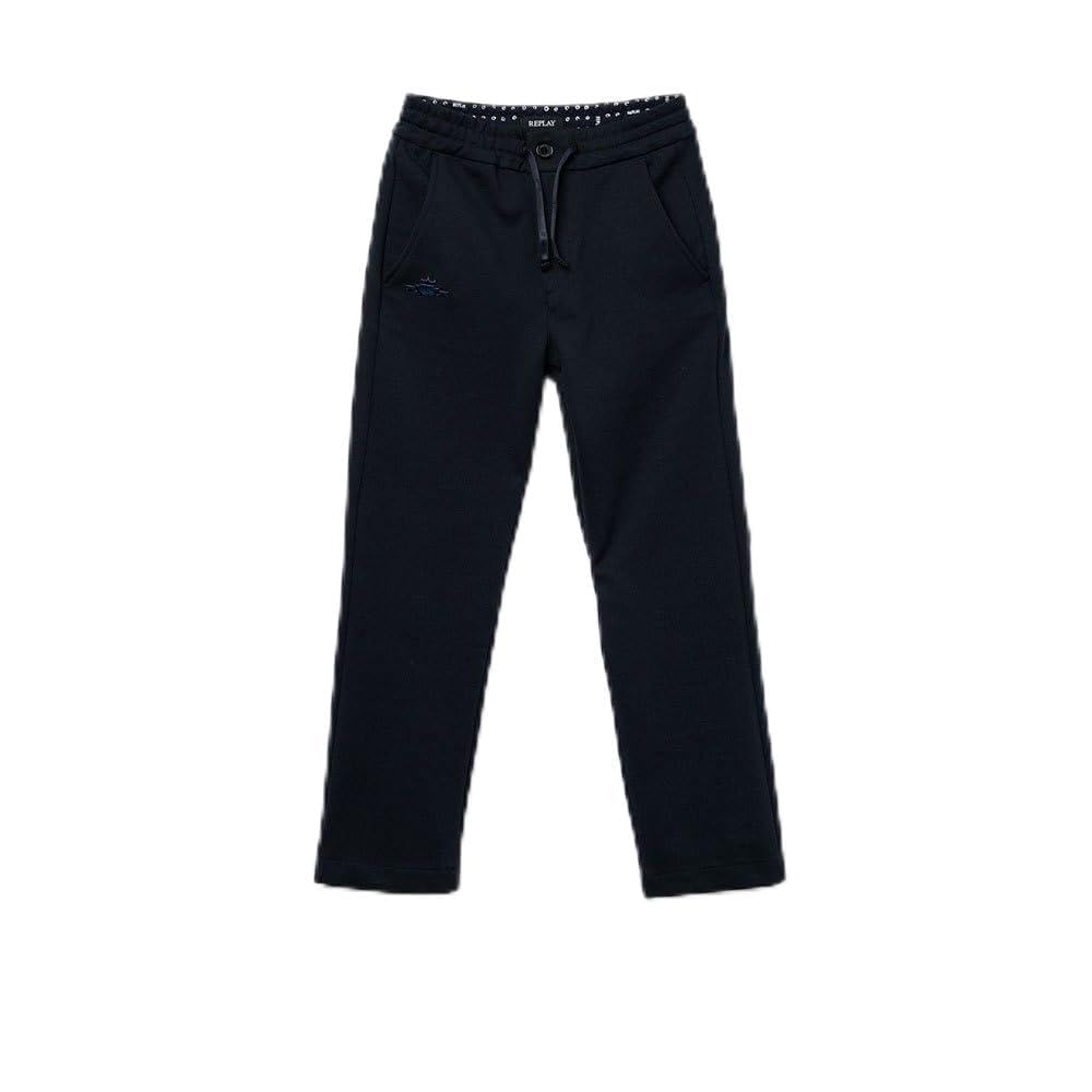 Pantalones de niño Replay vaqueros de moda infantil rectos con cinco bolsillos 3