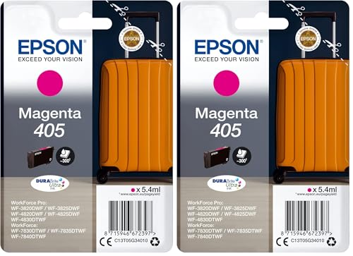 Epson Singlepack 405 DURABrite Ultra Ink Lot de 2 - vue 1