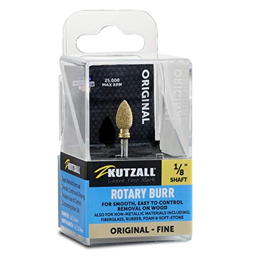 Kutzall Original Flame Rotary Burr, 1⁄8' Shaft...
