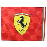 Material: 100% Polyester Scuderia Ferrari Fahne 120 x 90 cm