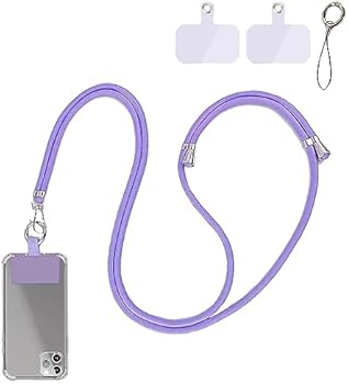 Coiwxmoi 1 Cordon Téléphone Portable Universelle Avec Patch