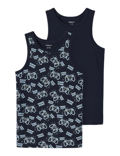 Name it kids Jungen Nkmtank Top 2P Game Noos, Dark Sapphire,...