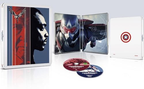 Captain America: Brave New World – 4K Steelbook (UHD + Blu-ray Disc)