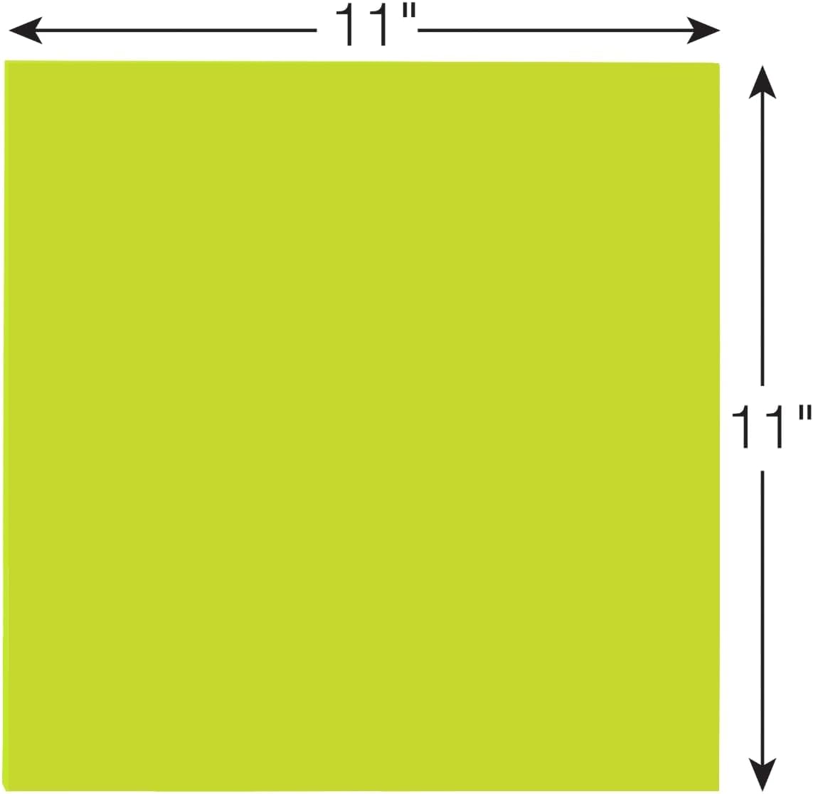 Post-it Super Sticky Big Notes, 11 in. x 11 in., Extra Large Sticky Notes Neon Green, 1 Pad, 30 Sheets, Great for Vision Boards, Creative Projects, Study Spaces, Group Brainstorming, and More image 5