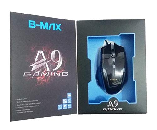 Mouse A9 Gaming USB 6D 3200 DPI B-Max