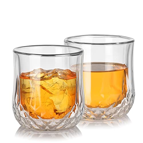AiDrink 8oz Double Wall Glasses Set of 2