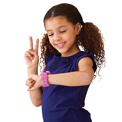VTech - KidiZoom SmartWatch DX2 Rose, Montre Digitale Enfant, Photo, Selfie, Vidéo, Écran Tactile Vertical, Jouet High-Tech, Cadeau Enfant et Ado de 5 Ans à 13 Ans - Contenu en Français