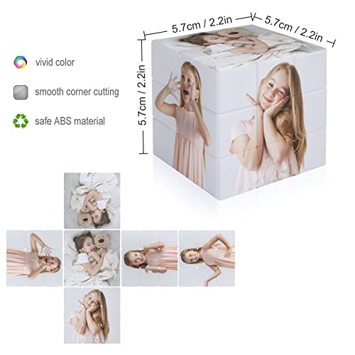 Gudina Foto Cubo Personalizzata, Cubo Rotante