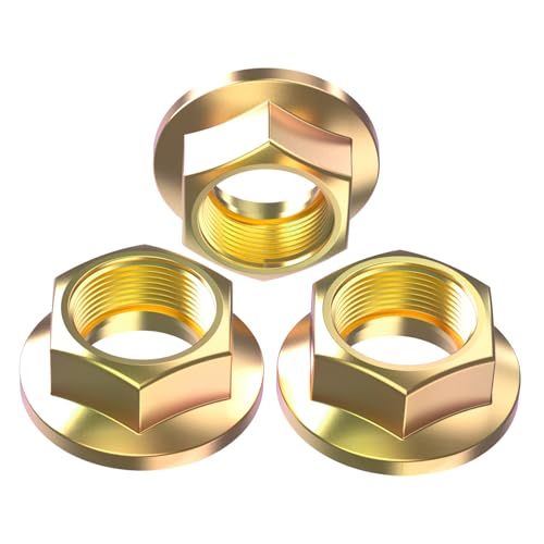 3 Pack Spindle Blade Hex Nut, Replaces 912-0417 912-0417A 712-0417A