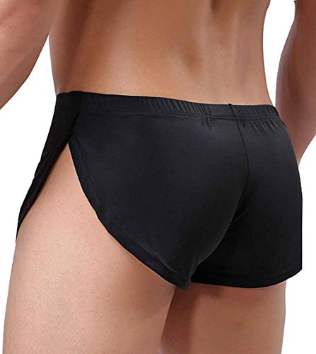 Mendove Men's Sexy Low Rise Split Side Boxer Breathable Panties4