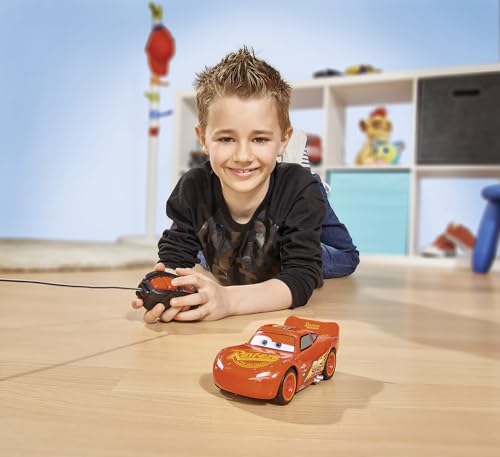 Jada Toys - RC Cars 3 Lightning McQueen 14 cm - Ferngesteuertes RC Auto mit 1-Kanal Funksteuerung - ab 3 Jahren – Ansicht 3