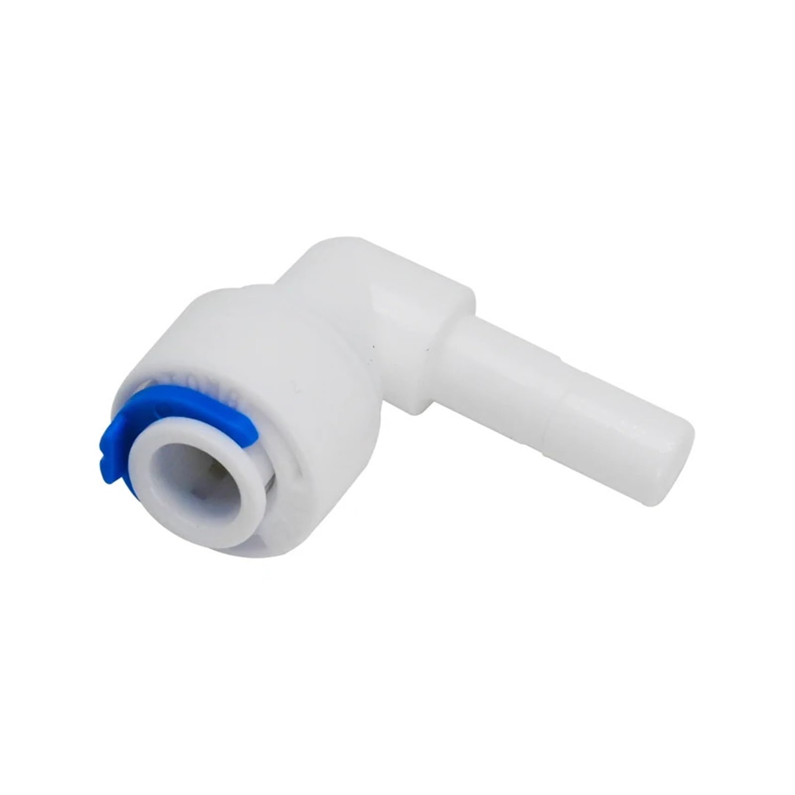 50 unidades de acoplamiento rápido ósmosis inversa, conexión manguera 1/4, conector en T Y, codo igual 2 vías, accesorio tubería plástico for agua RO recta(Two direct connector)