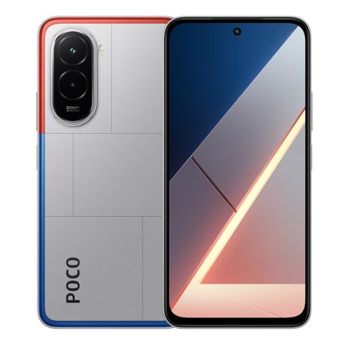 Celular POCO M7 Dual Sim 256 GB 8GB RAM (Plateado)