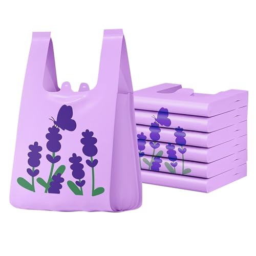 50pcs Purple Small Trash Bags 3 Gallon 4 Gallon for Bathroom, Office, Kitchen,Bedroom Waste Bin 1.1 Mil Thick Garbage Bags Separated Unscented Strong Rubbish Bags (Purple, 50 Counts)
