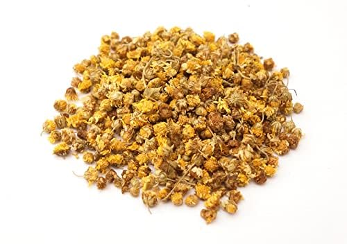 Dried Chamomile Flowers 100gm, Naturally Fragrant, Organic, Loose whole flower, for Herbal Tea, Baking, Crafts, Sachets, Baths, Yoni Steam/V-Steaming, Caffeine-free energy boosting