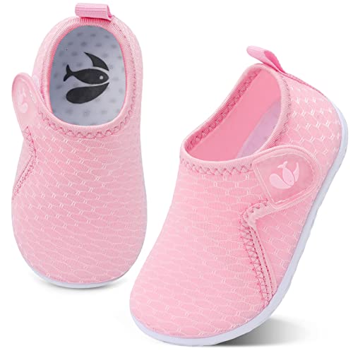 Image of FEETCITY Baby Boys Girls Water Sport Shoes Barefoot Kids Aqua Socks Quick-Dry Beach Swim Pool Shoes