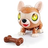 【Ein bedeutungsvolles Geschenk】Wenn Ihr Kind allergisch gegen Welpen ist, dann ist dieser Roboterhund die ideale Wahl. Dieser intelligente roboter hund kann durch eine Vielzahl von Induktionen reagieren und bietet Kindern eine echte Erfahrung der Aufzucht eines Welpen zu Hause, und keine Notwendigkeit, sich mit Unordnung und Fütterung zu beschäftigen. Dies wird ein perfektes Geschenk sein.