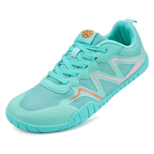 Barefoot Zapatillas de Trail Running Hombre Mujer Ligeras Respirable Minimalistas Fitness Zapatos Descalzos Invierno Ligero Antideslizantes Calzado de Correr en Montaña,Azul,41 EU