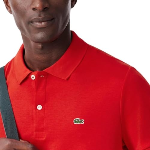 Image of Lacoste Men's Regular Fit Cotton Pima Polo Shirt