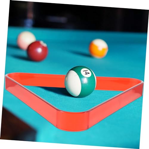 Toddmomy Rack De Bilhar De Diamante Suportes Para Bolas De Sinuca De Mesa Suporte De Bilhar Cremalhe