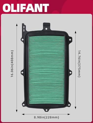 Image of 17215-HL6-A00 Air Filter for Honda Talon 1000 2019-2025 /Talon 1000R SXS1000 2019-21 /Talon 1000X 2019-21 /Talon 1000X-4 2020-2025 /17215-HL6-AA0