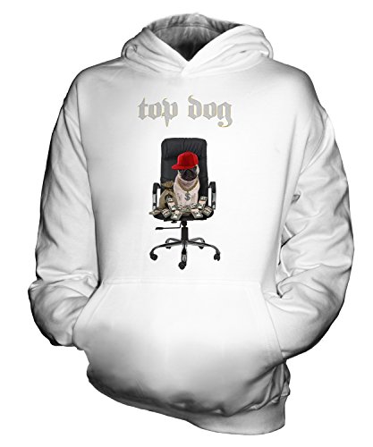 Sweat à capuche Carlin argent pour enfant Candymix unisexe