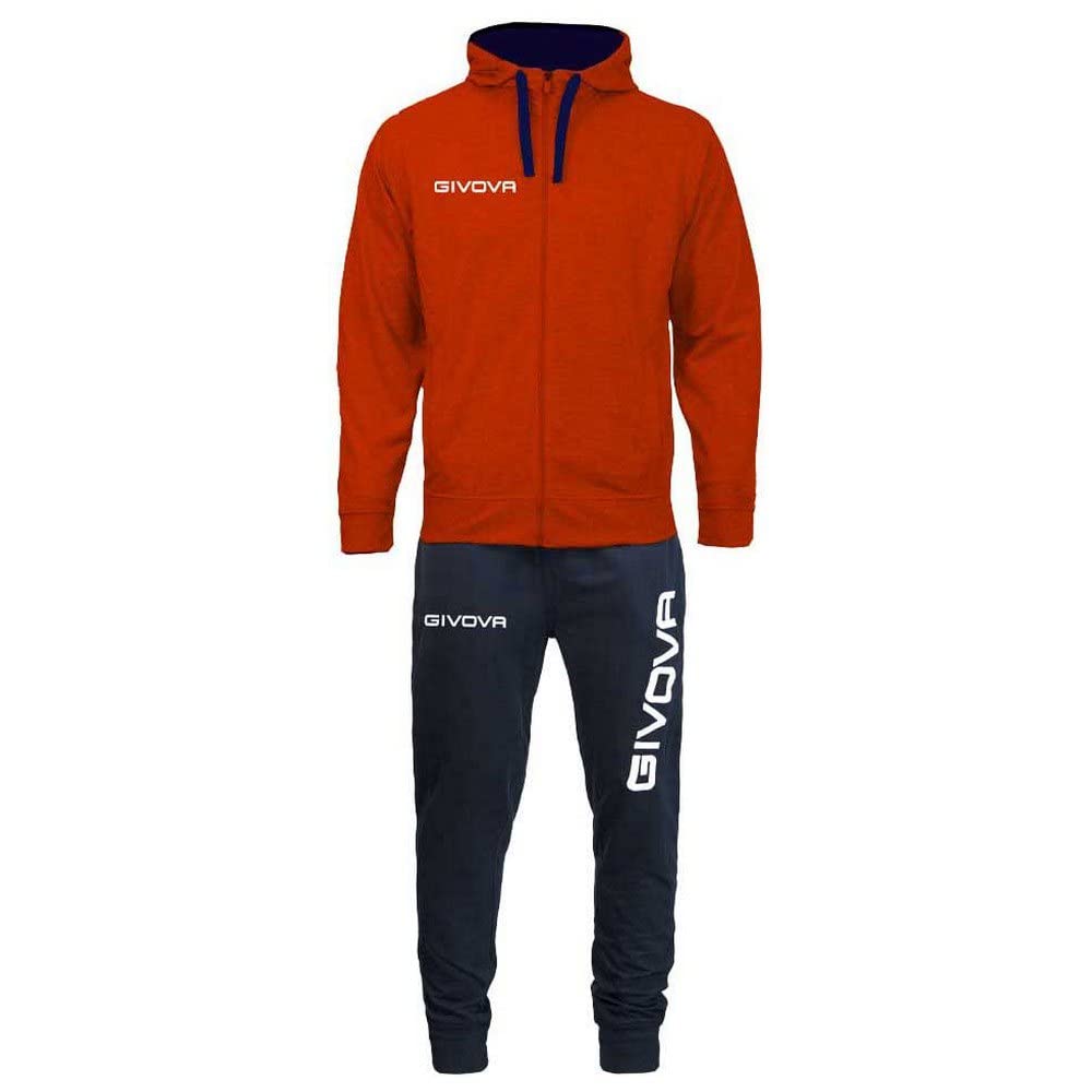 Givova Men's Survêtement Poker Tracksuit, Rouge,