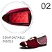 Imagen de JITAI Mocasines para Hombre Hombres Piel Genuina Hombres Metálico Texturizado Glitter Mocasines Zapatos