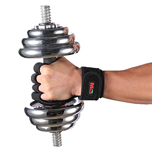 Apoio de pulso, Andoer Luvas de levantamento de peso Proteção Wrist Wraps Luvas de fitness para pull